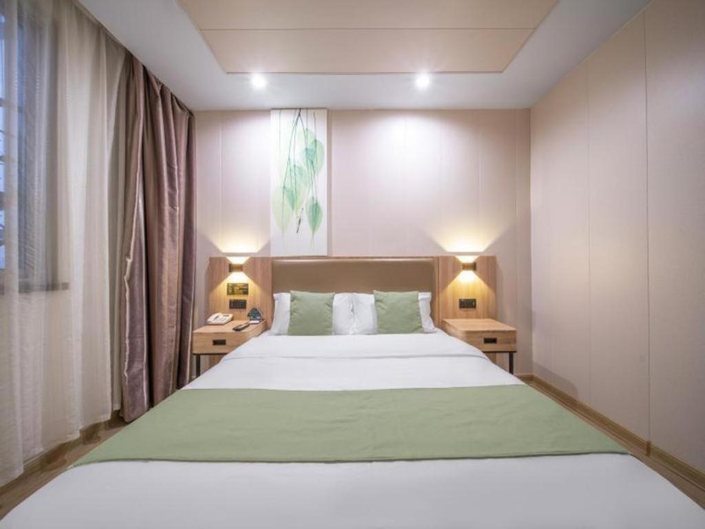 Greentree Inn Jining Yanzhou Jiuzhou Fangyuan Business Hotel Экстерьер фото