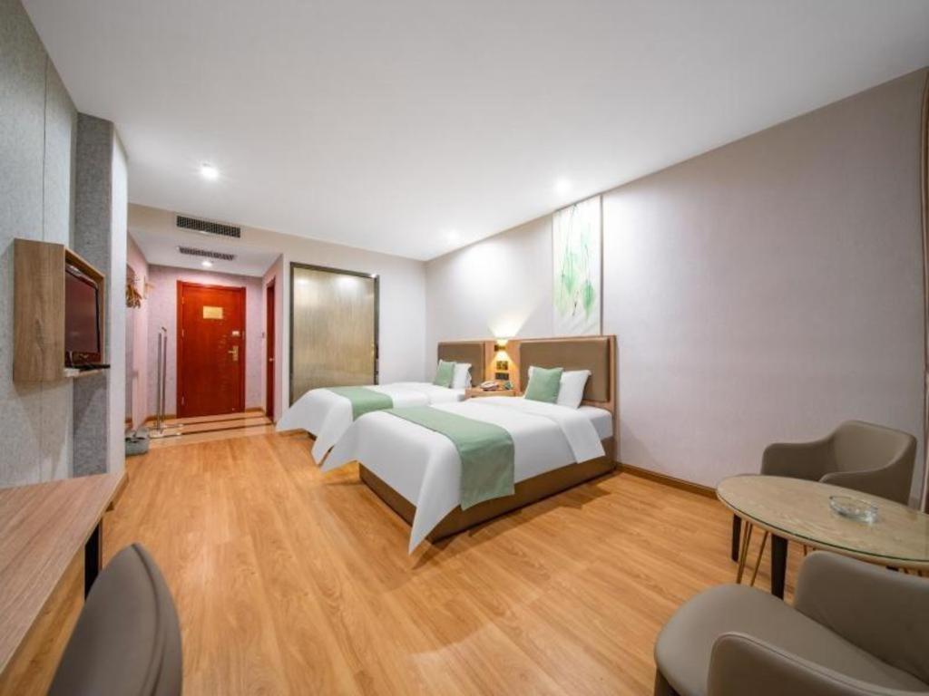 Greentree Inn Jining Yanzhou Jiuzhou Fangyuan Business Hotel Экстерьер фото
