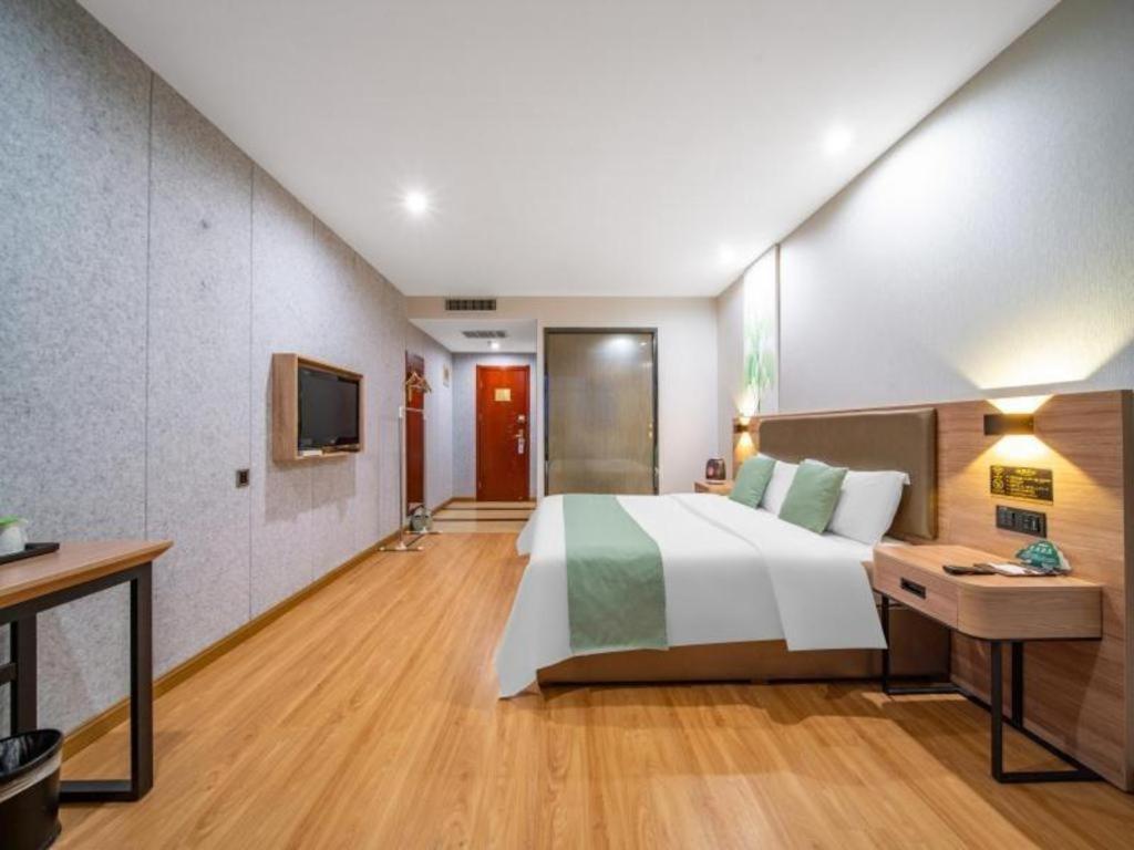 Greentree Inn Jining Yanzhou Jiuzhou Fangyuan Business Hotel Экстерьер фото