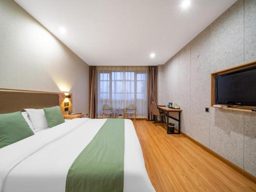Greentree Inn Jining Yanzhou Jiuzhou Fangyuan Business Hotel Экстерьер фото