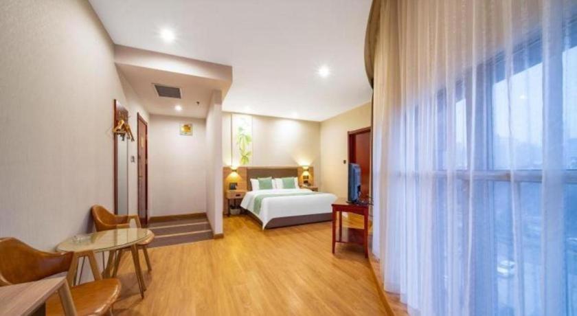 Greentree Inn Jining Yanzhou Jiuzhou Fangyuan Business Hotel Экстерьер фото