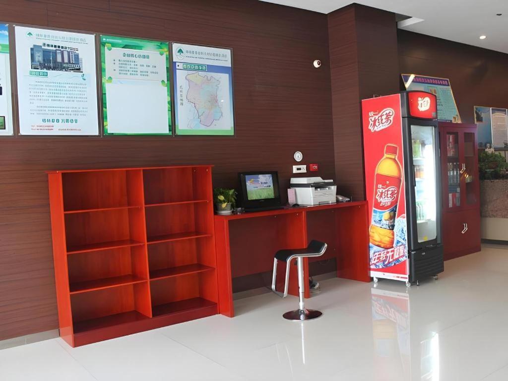 Greentree Inn Jining Yanzhou Jiuzhou Fangyuan Business Hotel Экстерьер фото