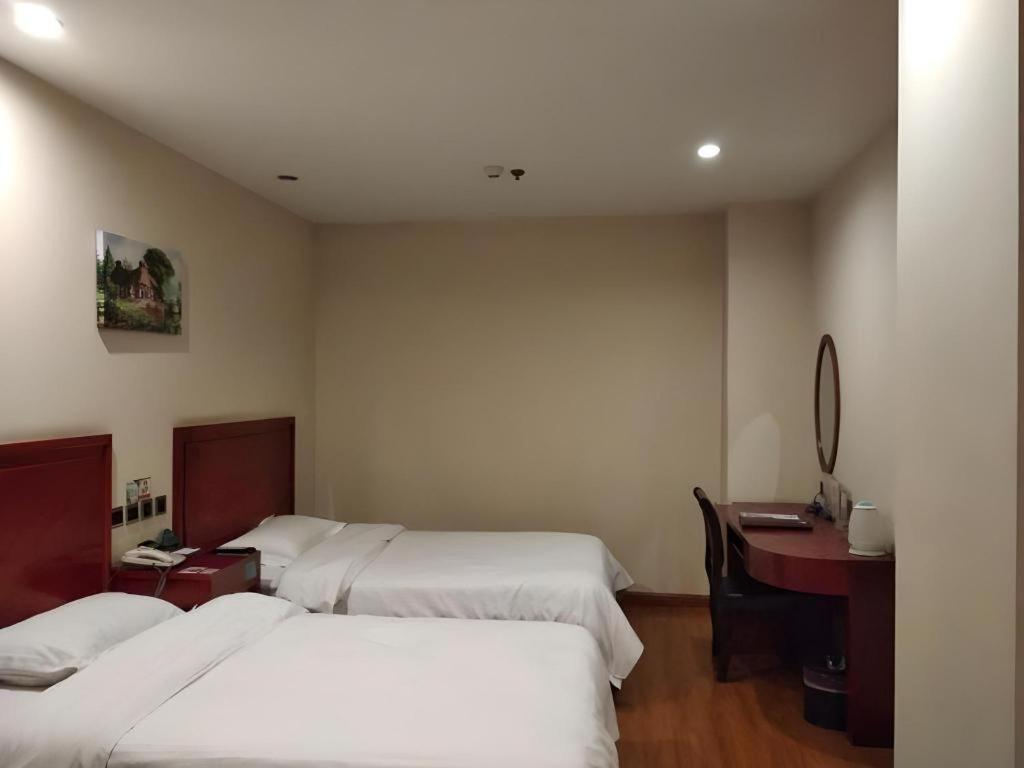 Greentree Inn Jining Yanzhou Jiuzhou Fangyuan Business Hotel Экстерьер фото