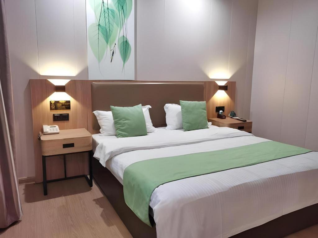 Greentree Inn Jining Yanzhou Jiuzhou Fangyuan Business Hotel Экстерьер фото
