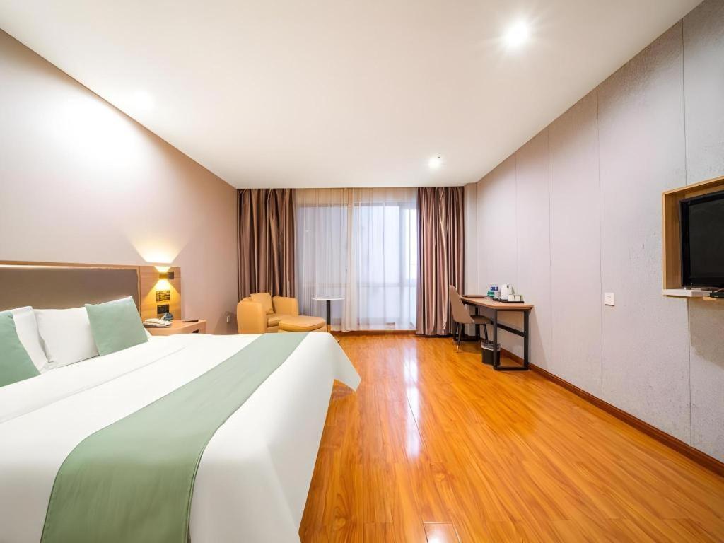 Greentree Inn Jining Yanzhou Jiuzhou Fangyuan Business Hotel Экстерьер фото
