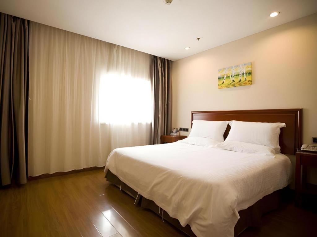 Greentree Inn Jining Yanzhou Jiuzhou Fangyuan Business Hotel Экстерьер фото