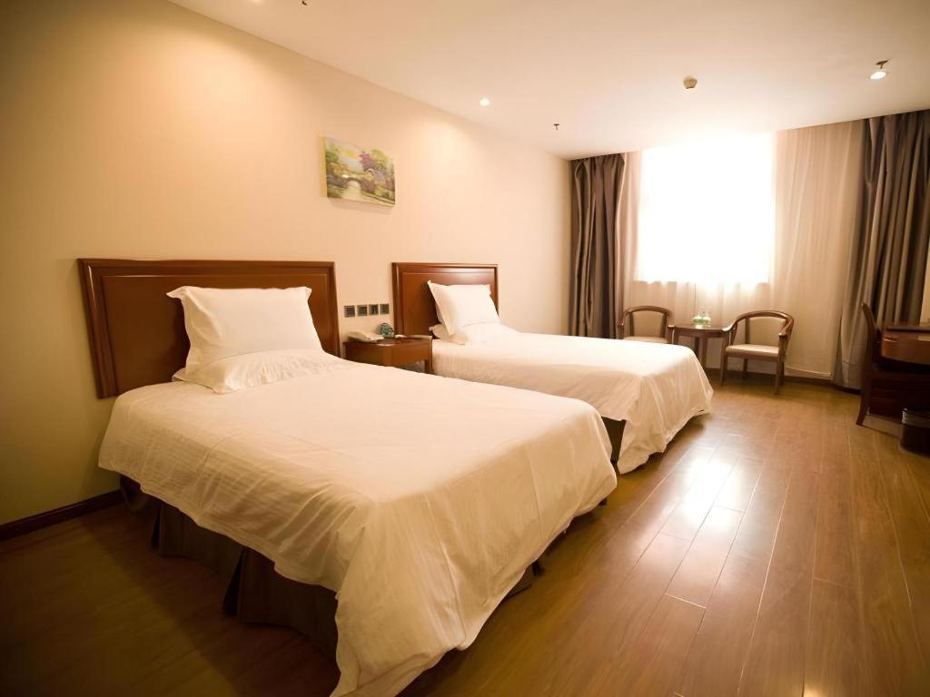 Greentree Inn Jining Yanzhou Jiuzhou Fangyuan Business Hotel Экстерьер фото