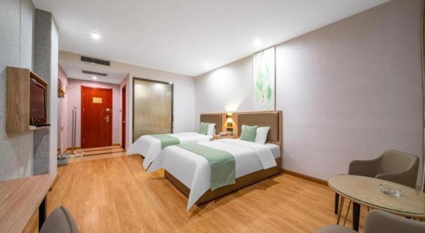 Greentree Inn Jining Yanzhou Jiuzhou Fangyuan Business Hotel Экстерьер фото
