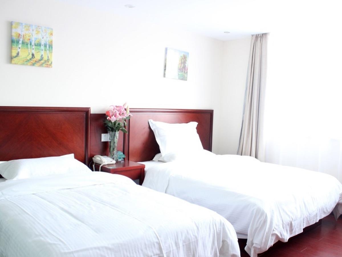 Greentree Inn Jining Yanzhou Jiuzhou Fangyuan Business Hotel Экстерьер фото
