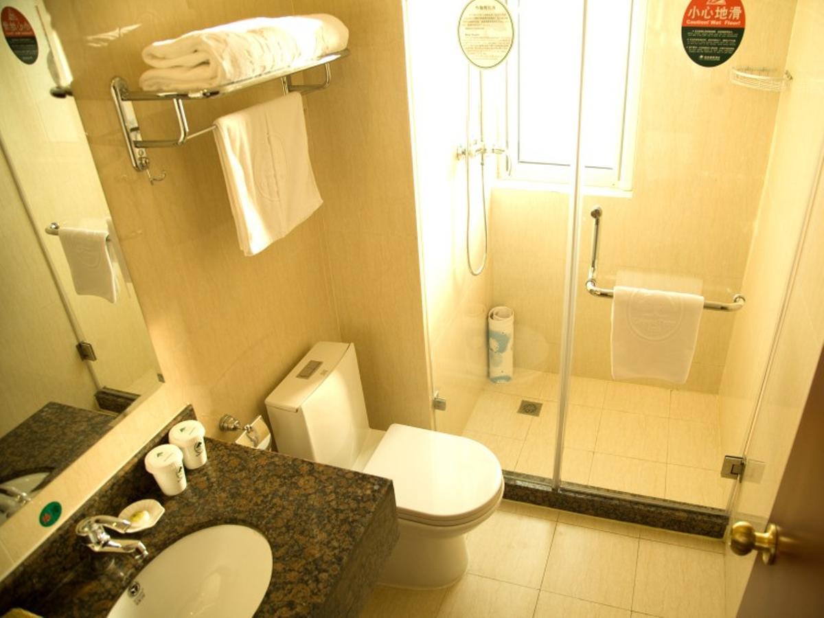 Greentree Inn Jining Yanzhou Jiuzhou Fangyuan Business Hotel Экстерьер фото