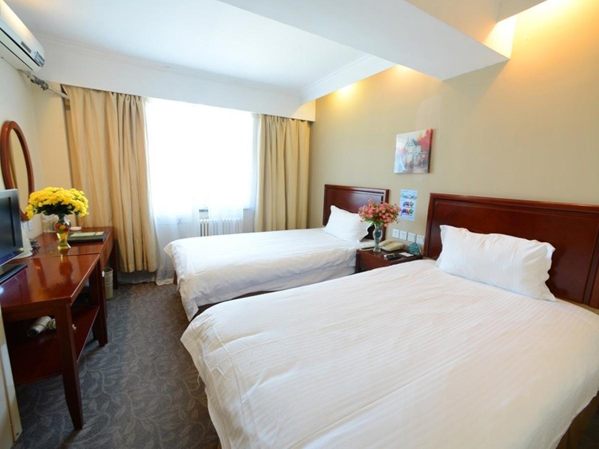 Greentree Inn Jining Yanzhou Jiuzhou Fangyuan Business Hotel Экстерьер фото